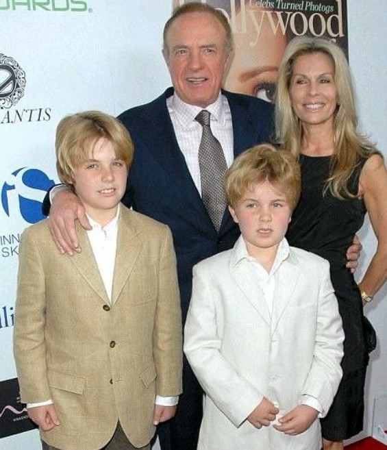 Jacob with  his parents and elder brother James Arthur
